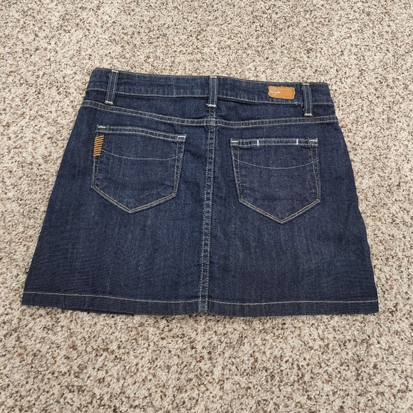 Paige Premium Denim Mini Skirt Size 26 - Picture 2 of 6
